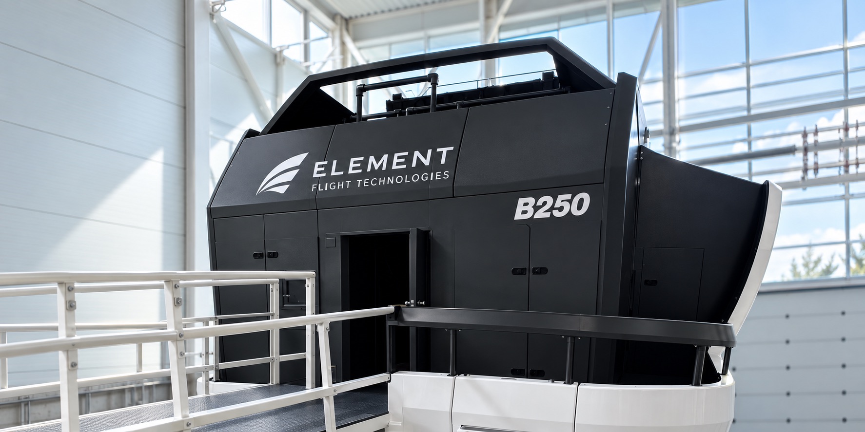 Element Flight Technologies B250 flight simulator